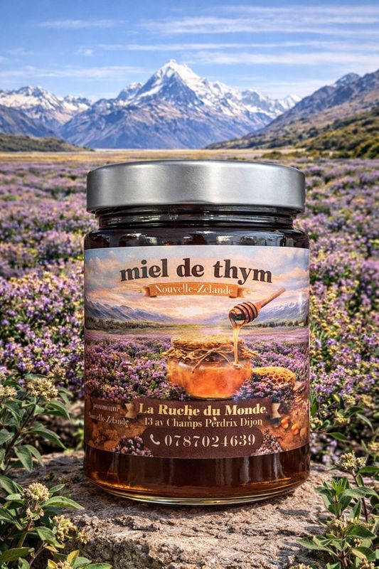 Miel de thym Nouvelle-Zélande
