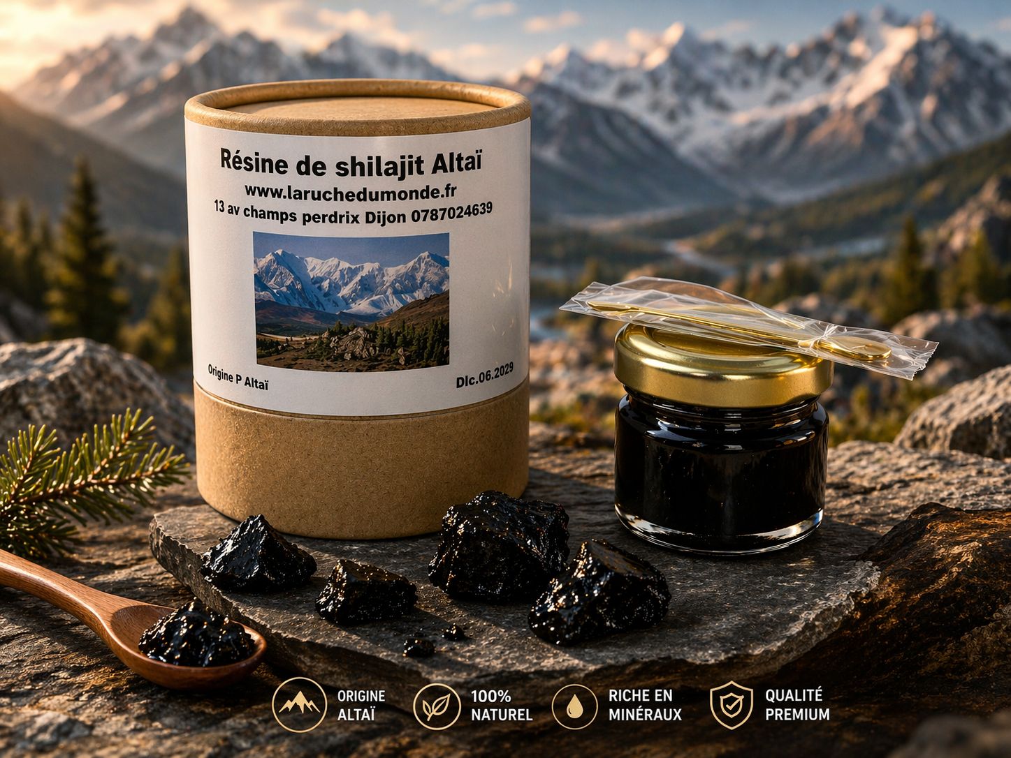 Shilajit altaï
