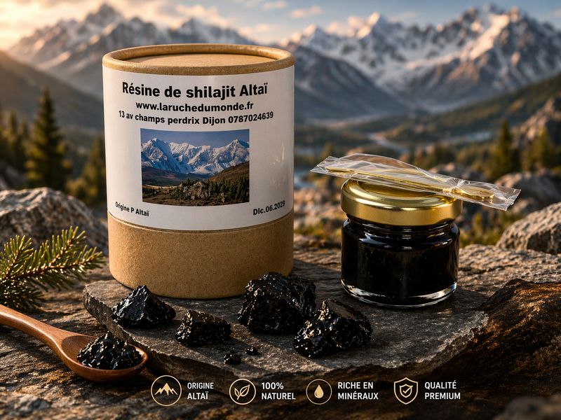 Shilajit altaï