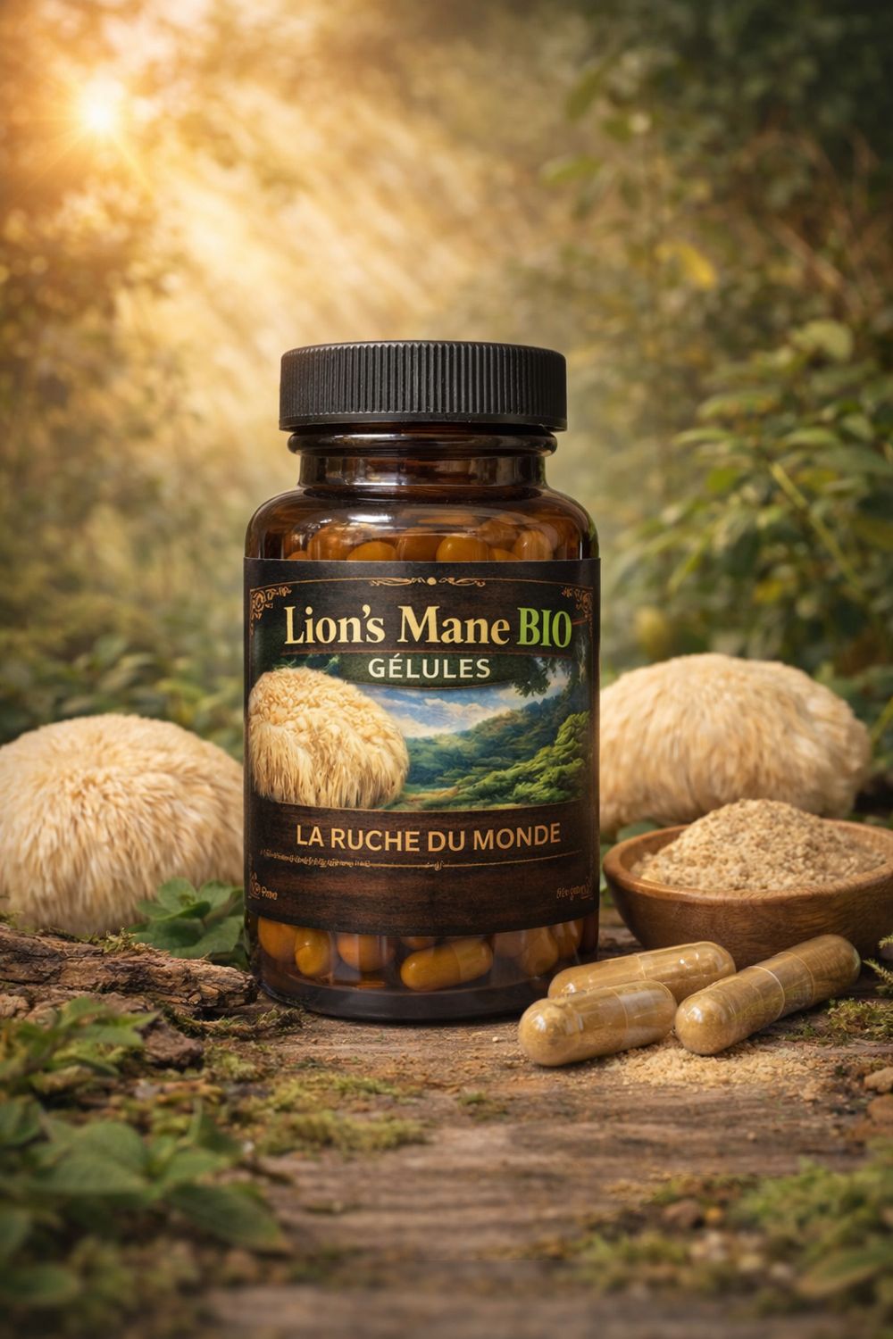 Lion’s mane bio en gélules