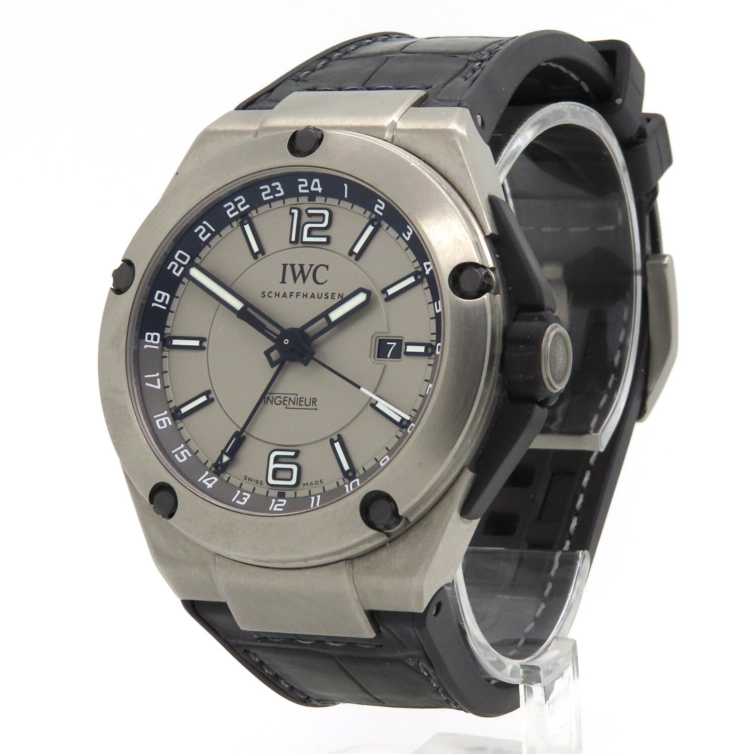 IWC Ingenieur Dual Time Titanium