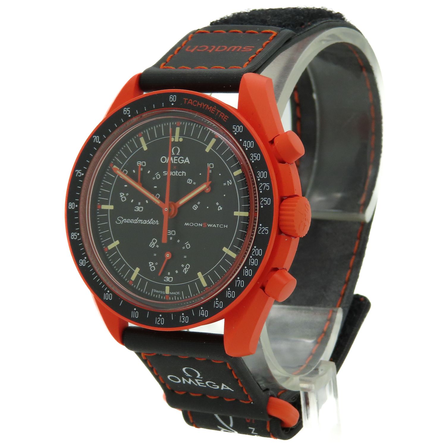 Omega x Swatch Moonswatch Lava