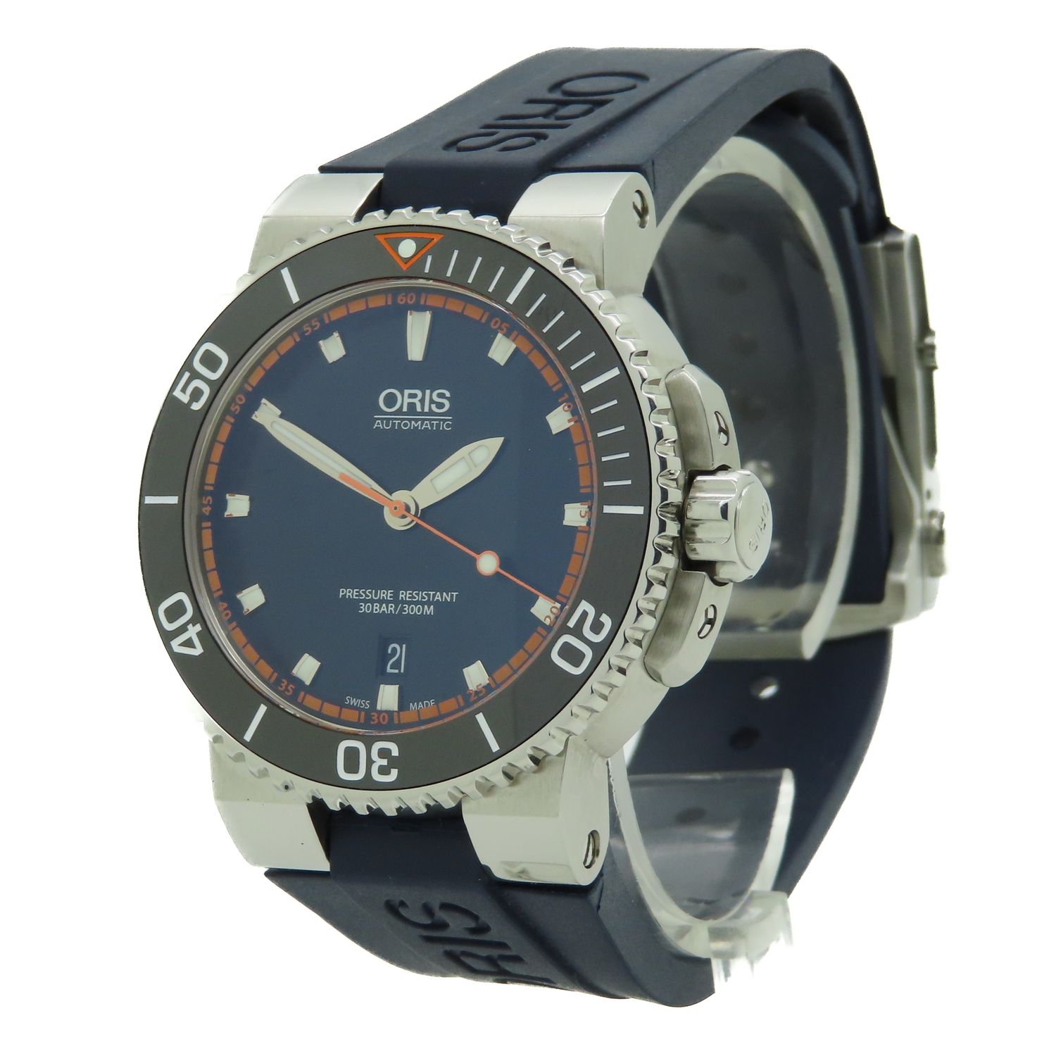 Oris Aquis Date Rubber