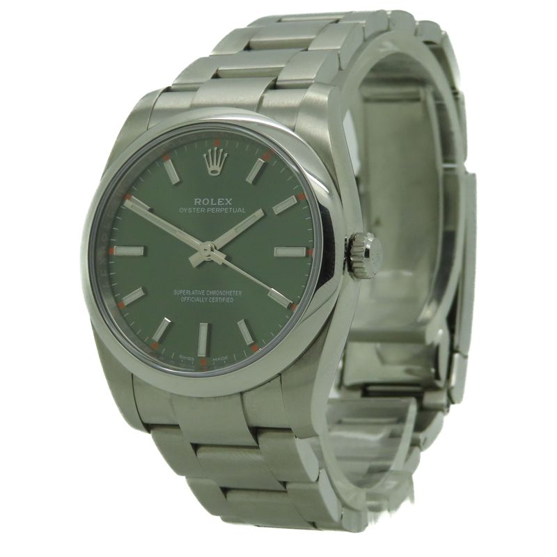 Rolex OP34 Olive Green