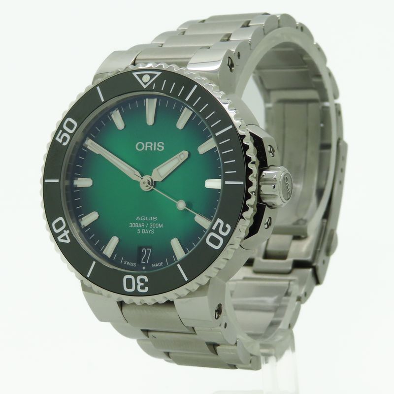 Oris Aquis Date Green Cal. 400 41,5