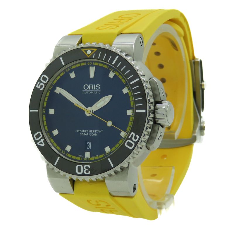 Oris Aquis Date Yellow