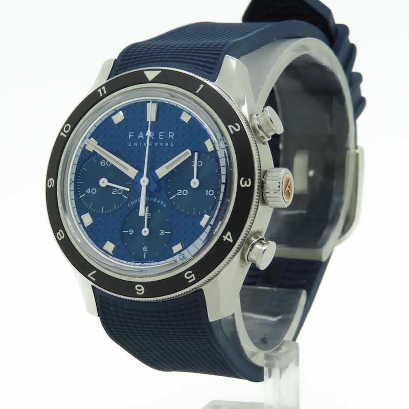 Farer Portobello Black Chronograph