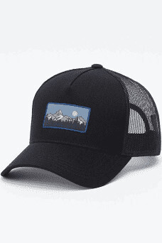 Ten Tree - Woven Patch Altitude Hat - Black