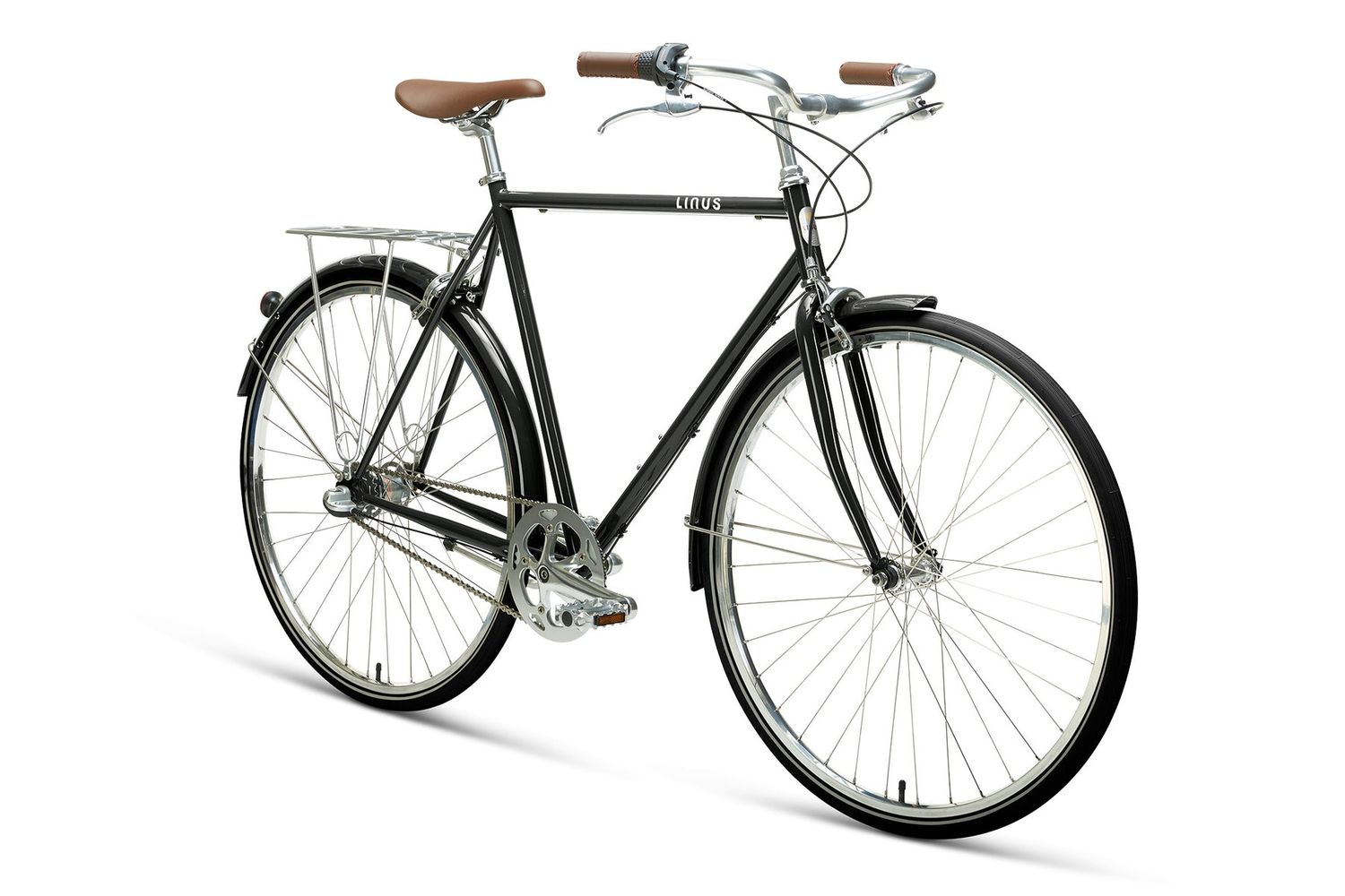Linus - Men&#39;s Roadster 7i:, Color: Matte Meteor Black,, Size: L