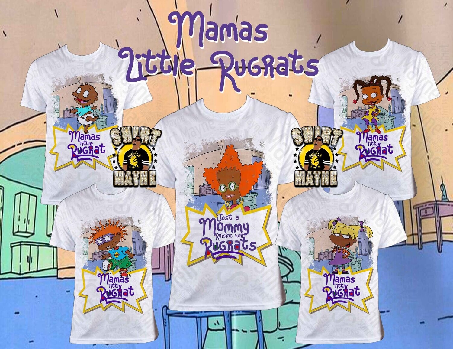 Mamas Little Rugrats PNG File Bundle