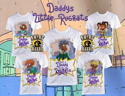 Daddys Little Rugrats PNG File Bundle