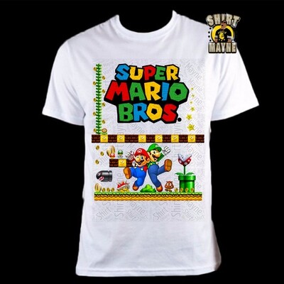 Super Mario Bros PNG File Bundle