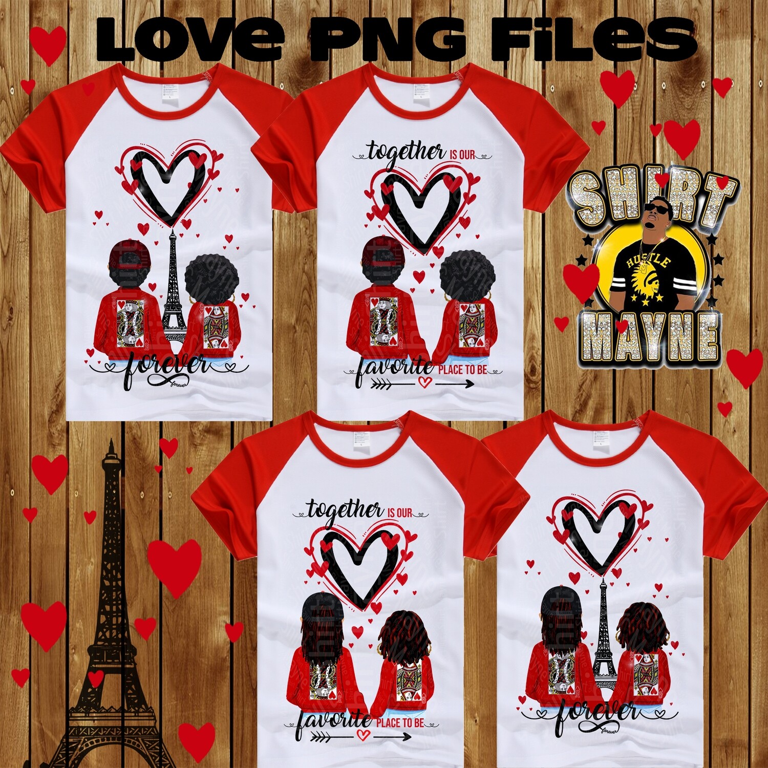 Love PNG File Bundle