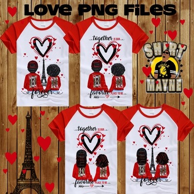Love PNG File Bundle
