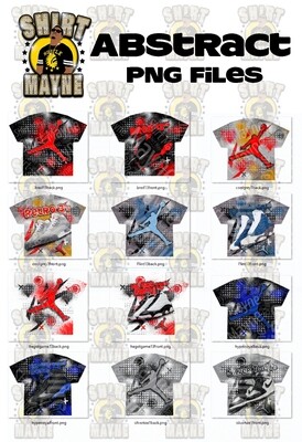 Abstract PNG File Bundle