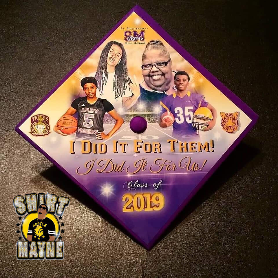 Graduation Cap Topper PNG File