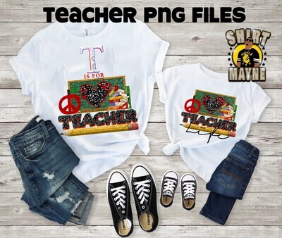 Teacher PNG File Bundle