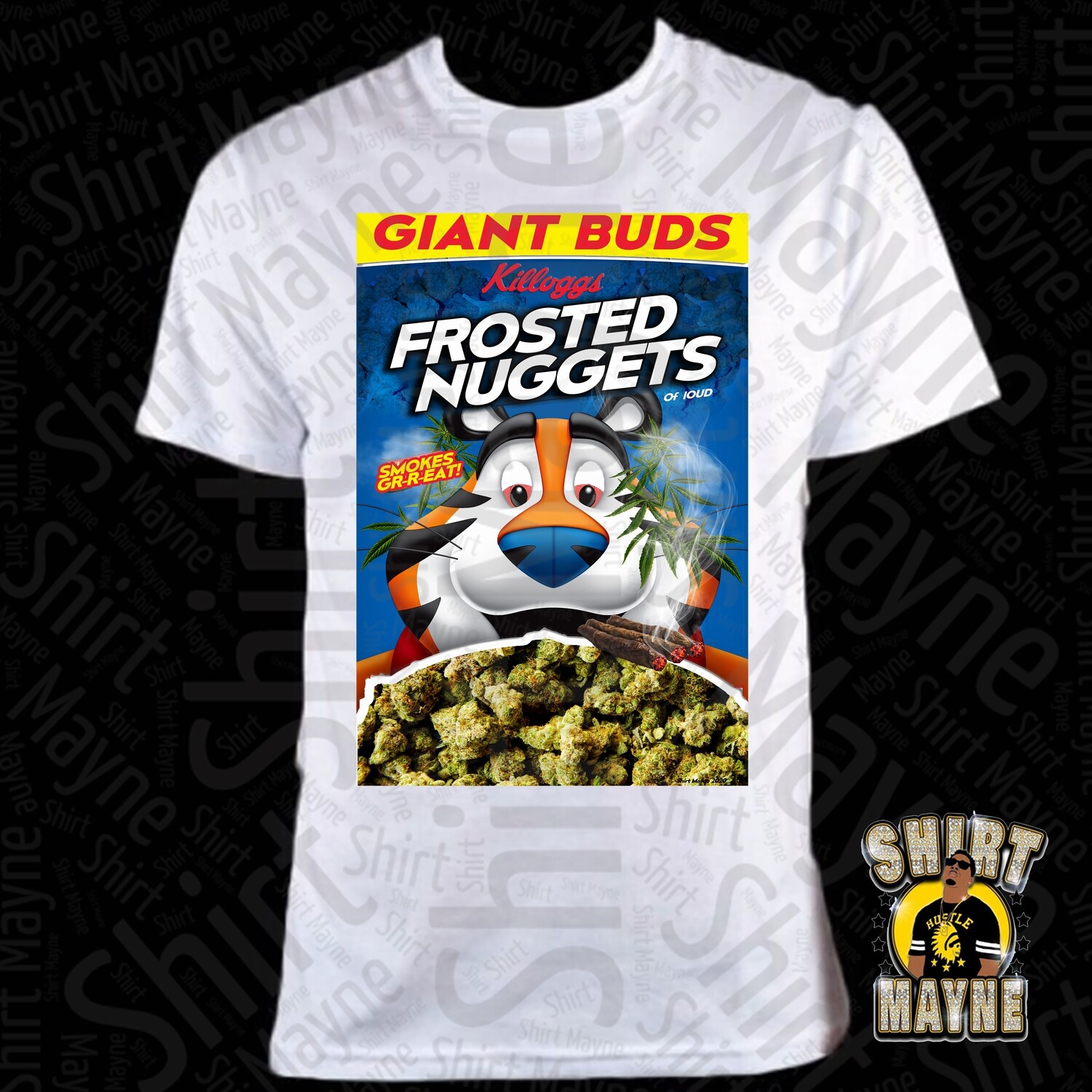 Frosted Nuggets PNG File