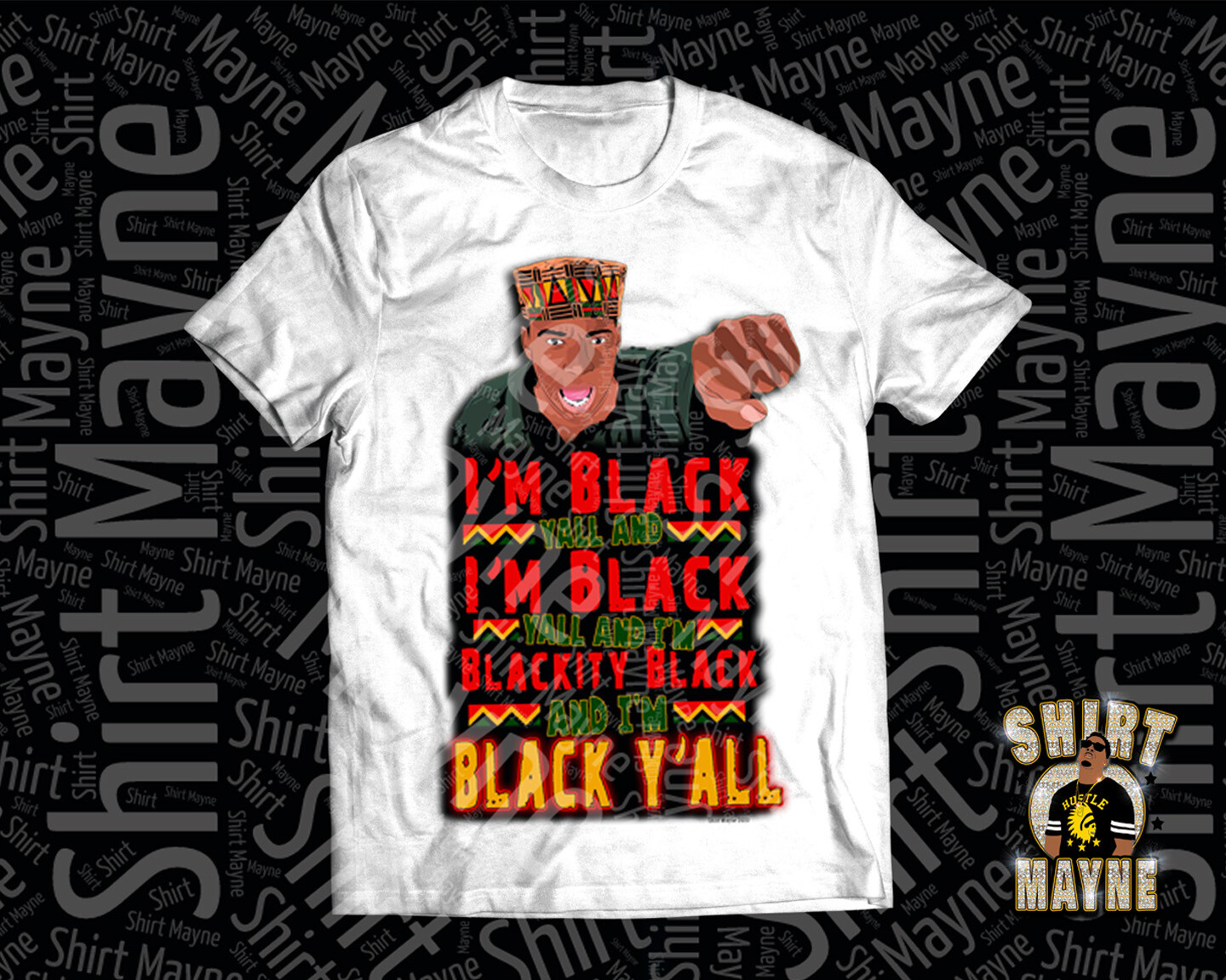I&#39;m Blackity Black: Black History PNG File