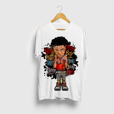 Never Broke: Young Boy PNG File