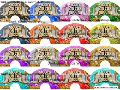 Boots on the Ground  PNG File Bundle