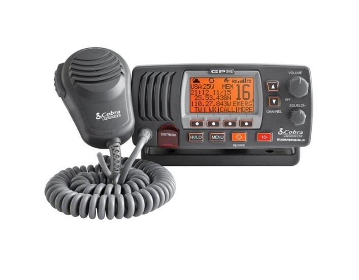 COBRA UKW EINBAUFUNKGERÄT MRF77 GPS