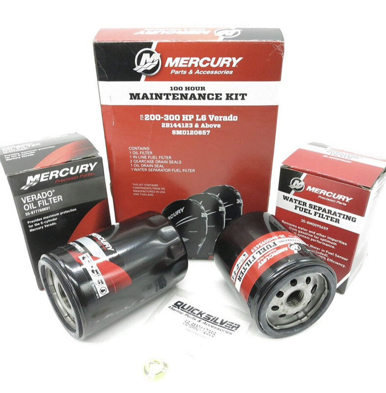 Mercury Service Kit für VERADO 200-300 L6 EFI 4 Takter 100 Stunden