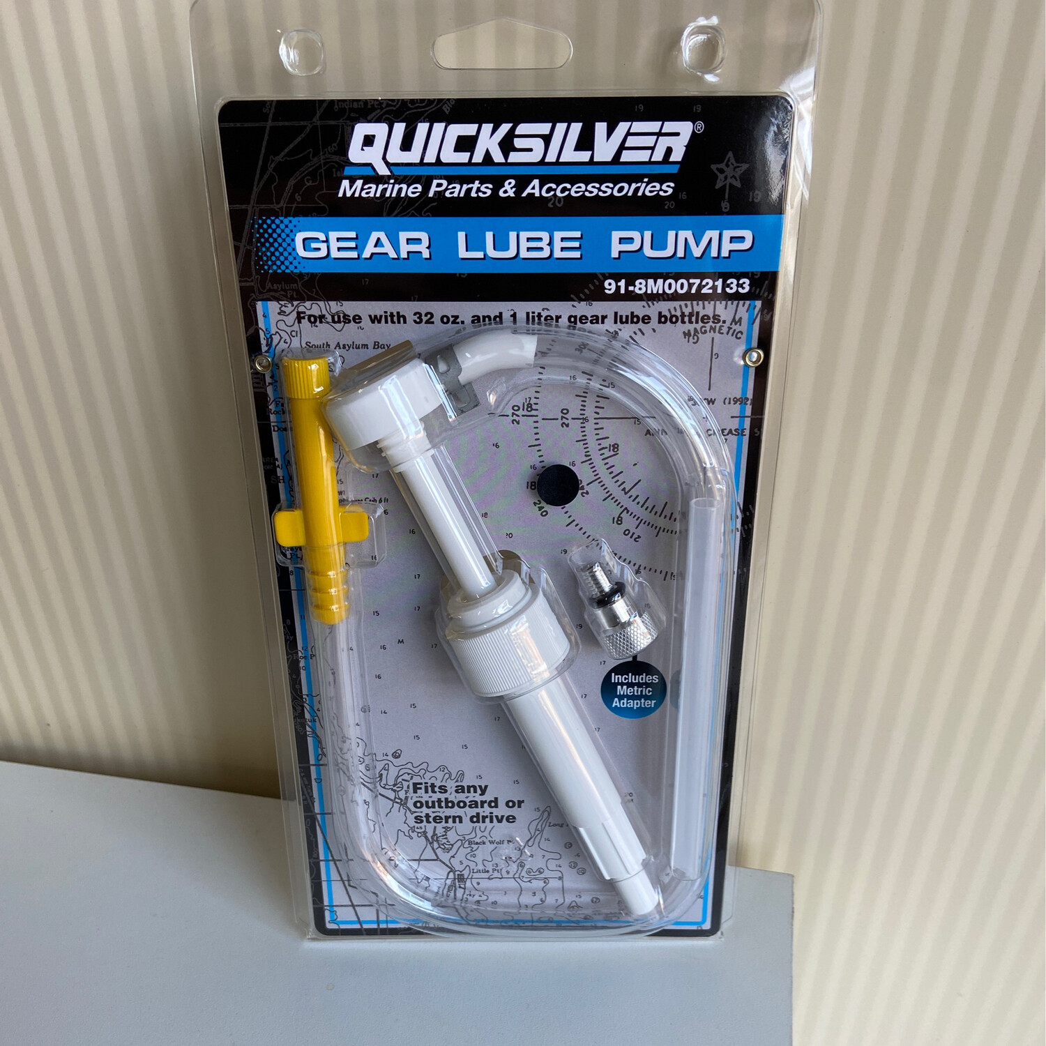 Quicksilver Gear Lube Ölpumpe für 1 Liter Flaschen