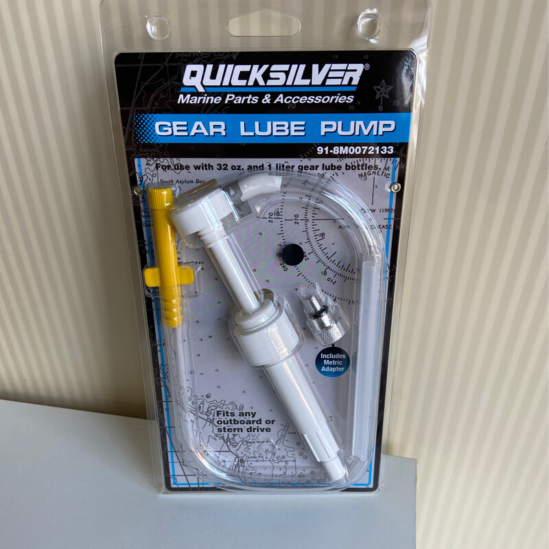 Quicksilver Gear Lube Ölpumpe für 1 Liter Flaschen