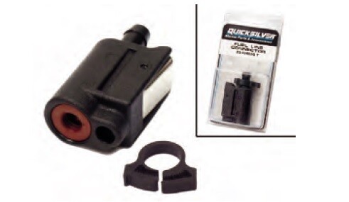 Original Mercury Benzin Stecker Tankseitig Connector für 8mm Benzinleitung