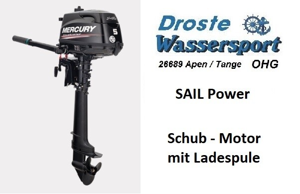 NEU Mercury F5MLHA SP Sailpower 5PS 4-Takter