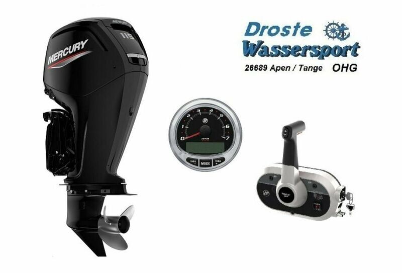 Mercury F115 ELPT EFI 115PS 4-Takter, Langschaft, Powertrim,