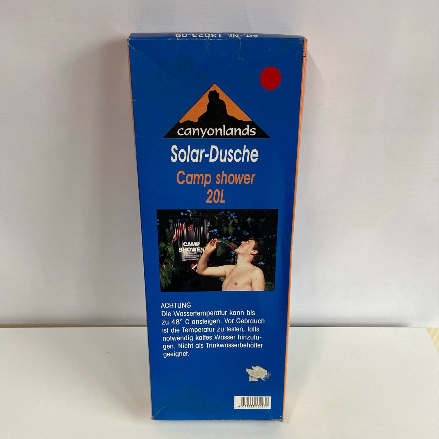Solardusche 20 Liter Canionlands. Neu