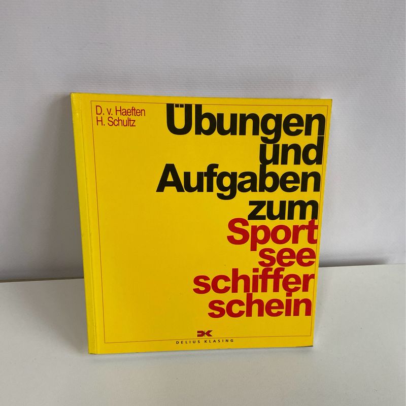 Buch Delius Klasing / Sportseeschiffer Schein. Aufgaben. Neu ISBN 3-7688-1166-2