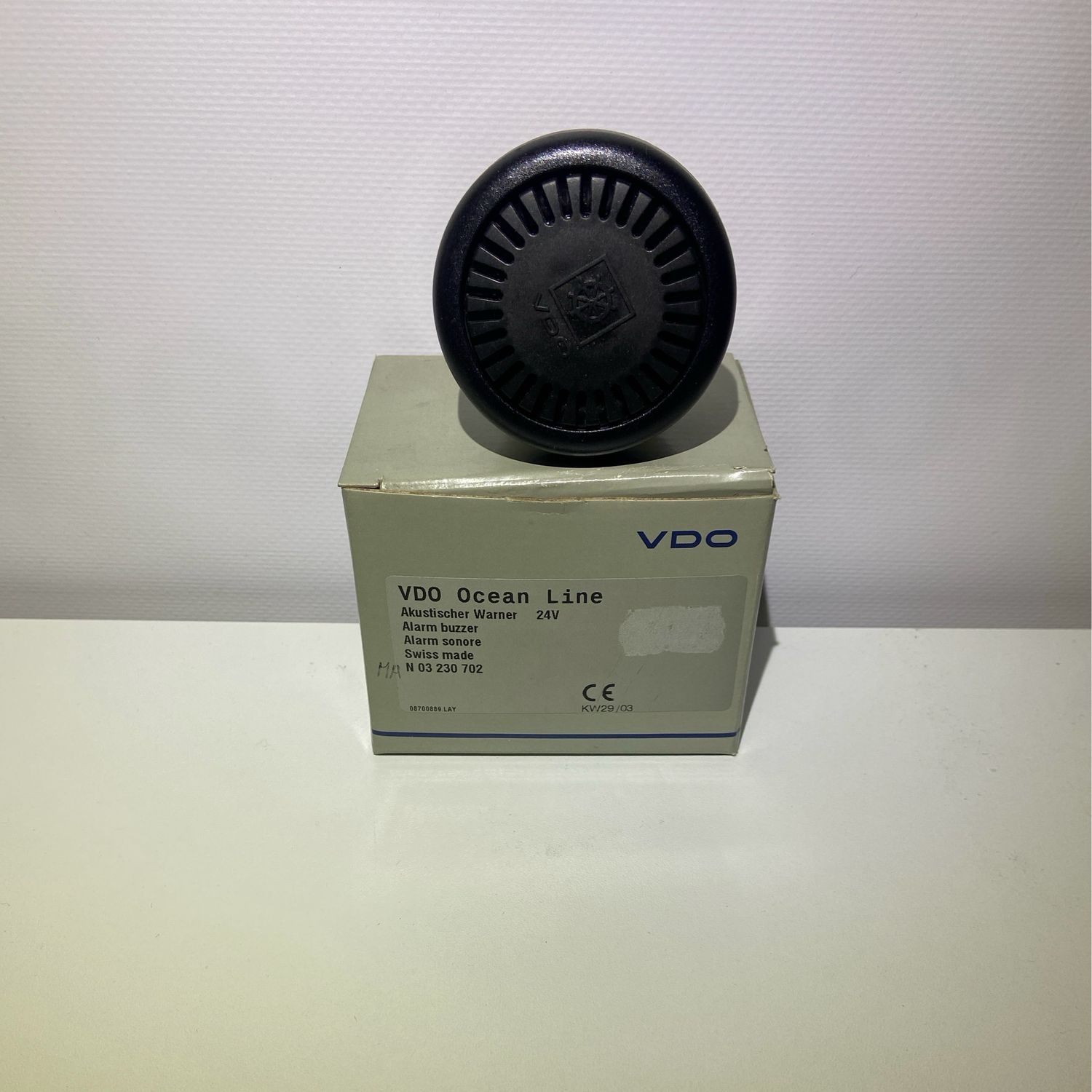 VDO Warnsummer 24 Volt. NEU OVP
