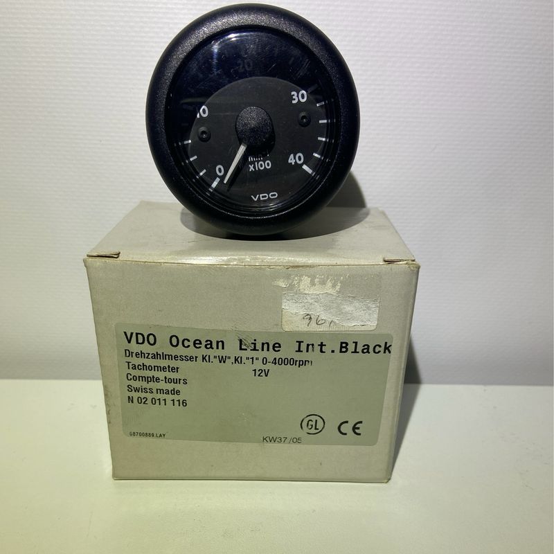 VDO Drehzahlmesser Kl. W. 52mm. NEU OVP