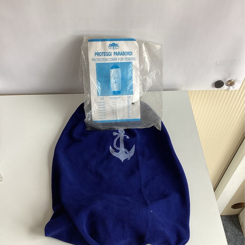 Fenderschoner TREM blau, 17x51 cm. NEU OVP