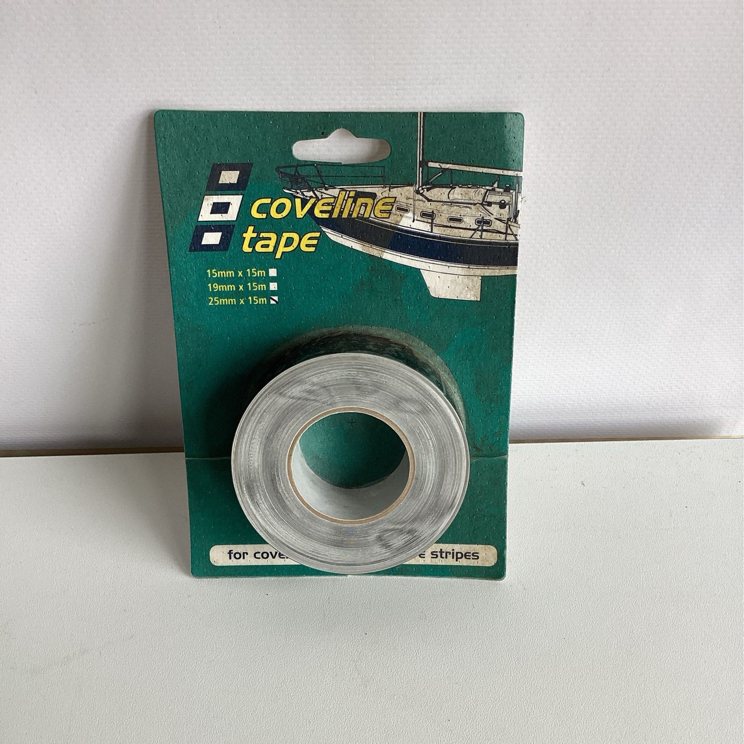 Dekorstreifen Klebeband schwarz 25mm x 15 Meter, NEU OVP