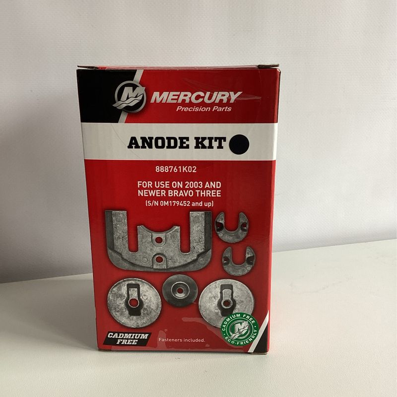 Mercury 888761K02 Anoden Kit