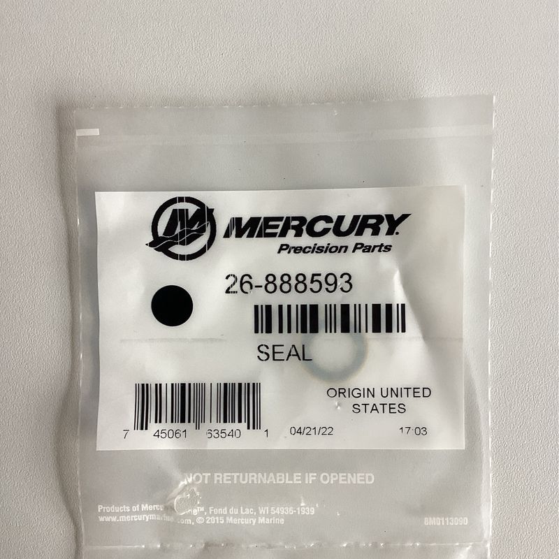 Mercury 888593 Seal