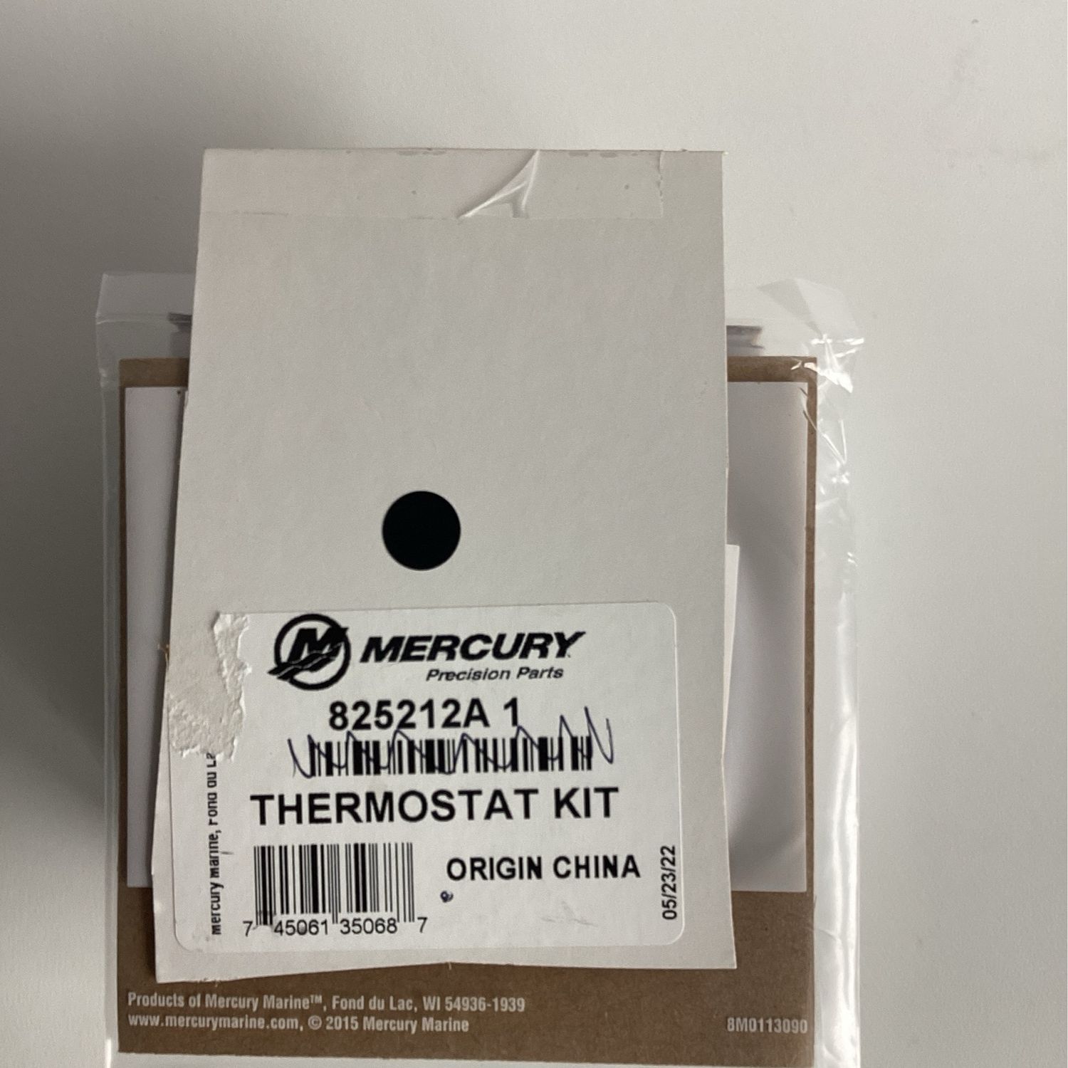 Mercury 825212A1 Thermostat Kit