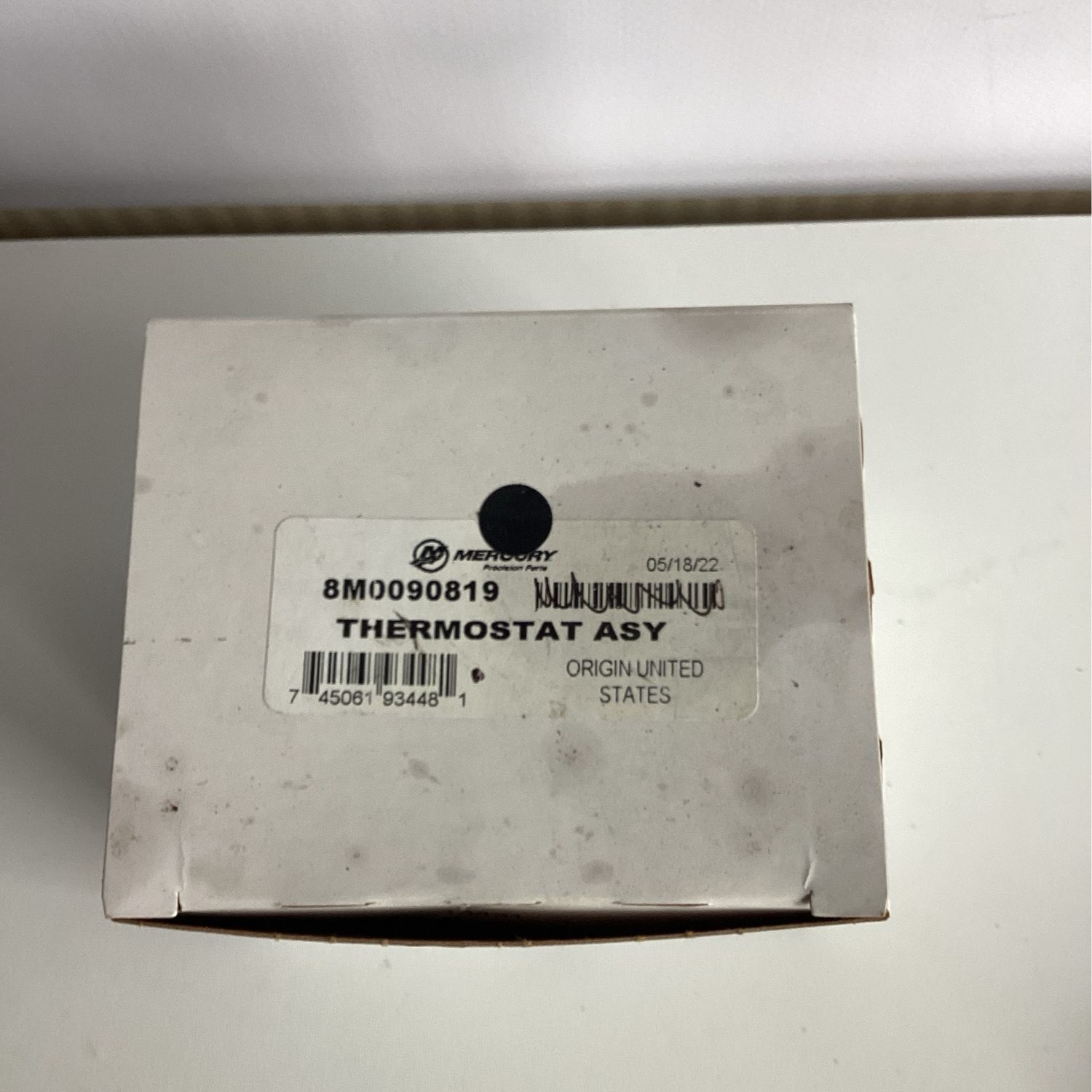 Mercury 8M0090819 Thermostat Asy
