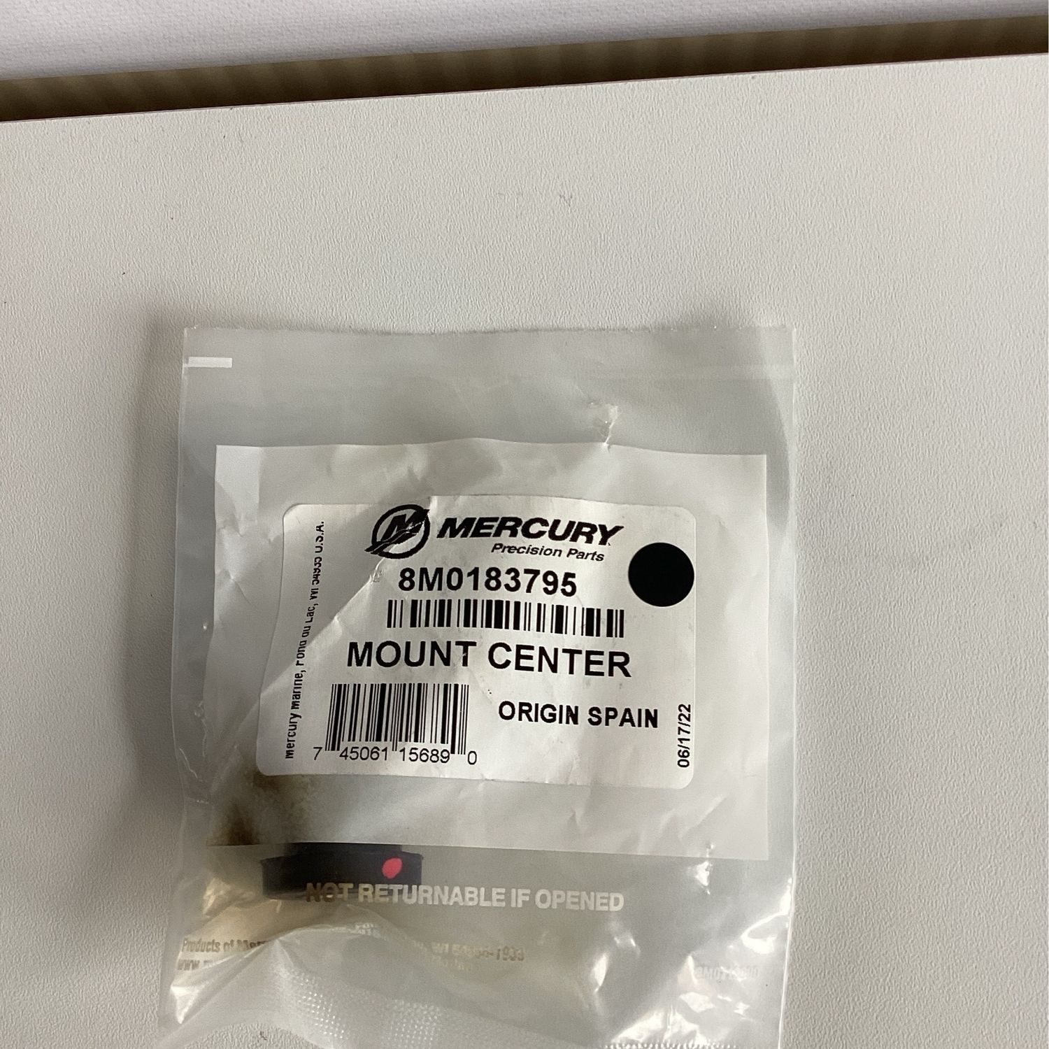 Mercury 8M0183795 Mount Center