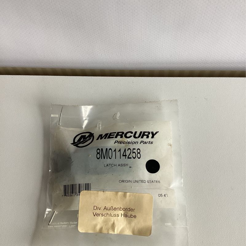 Mercury 8M0114258 Latch Assy