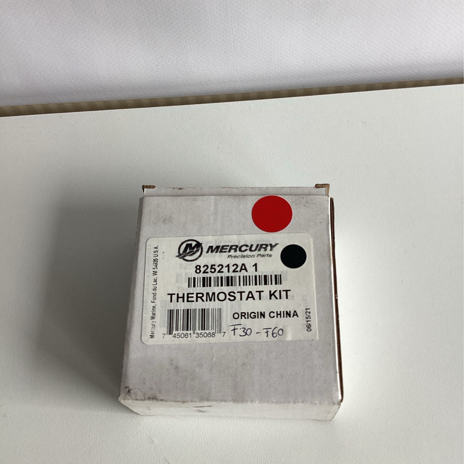 Mercury 825212A1 Thermostat Kit