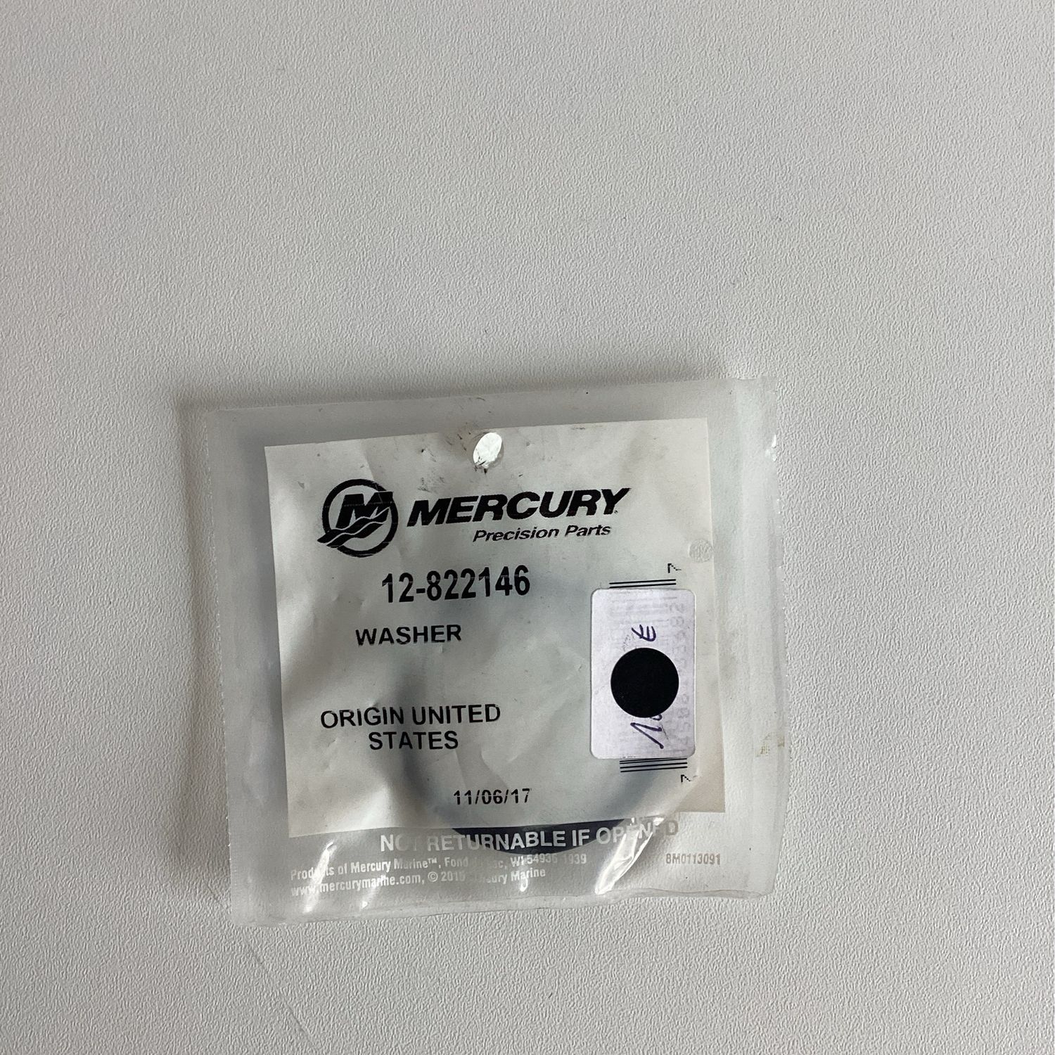 Mercury 822146 Washer