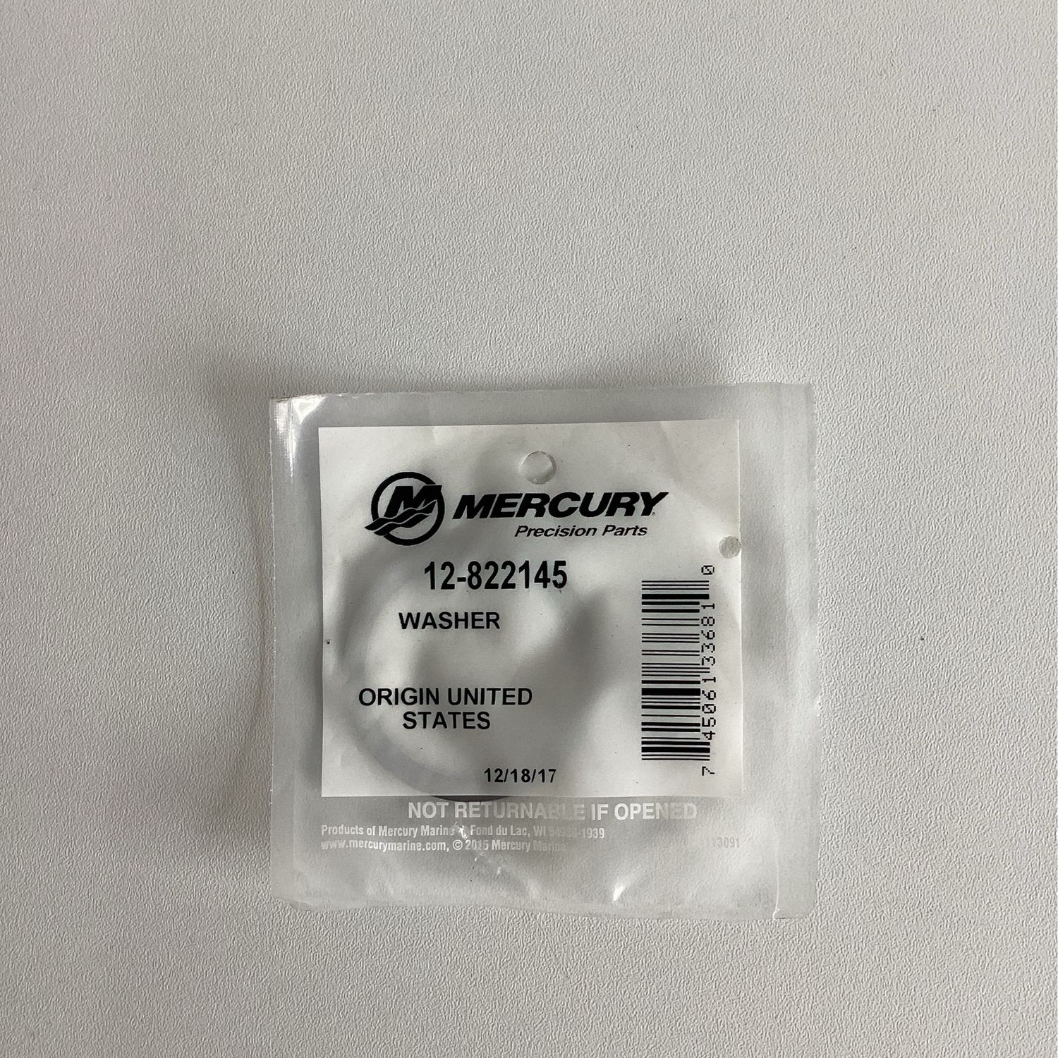 Mercury 822145 Washer