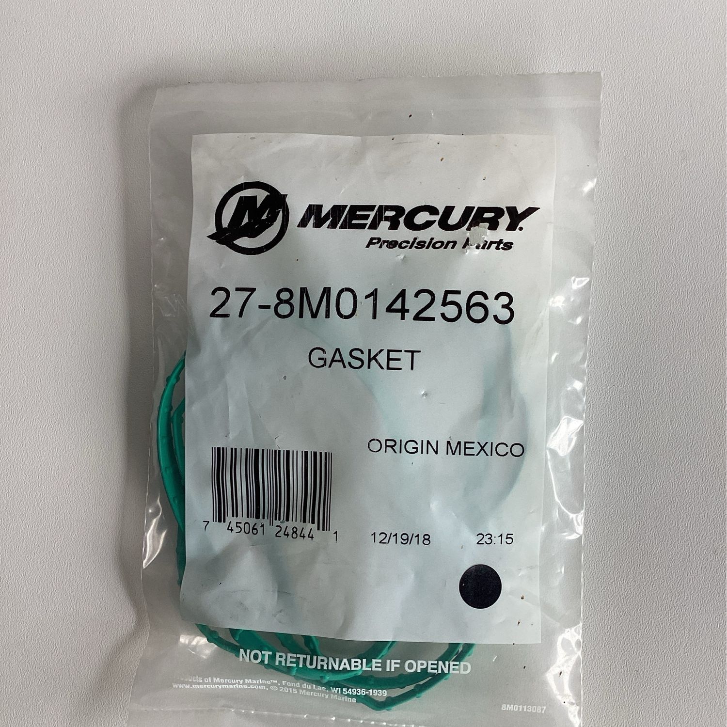 Mercury 8M0142563 Gasket
