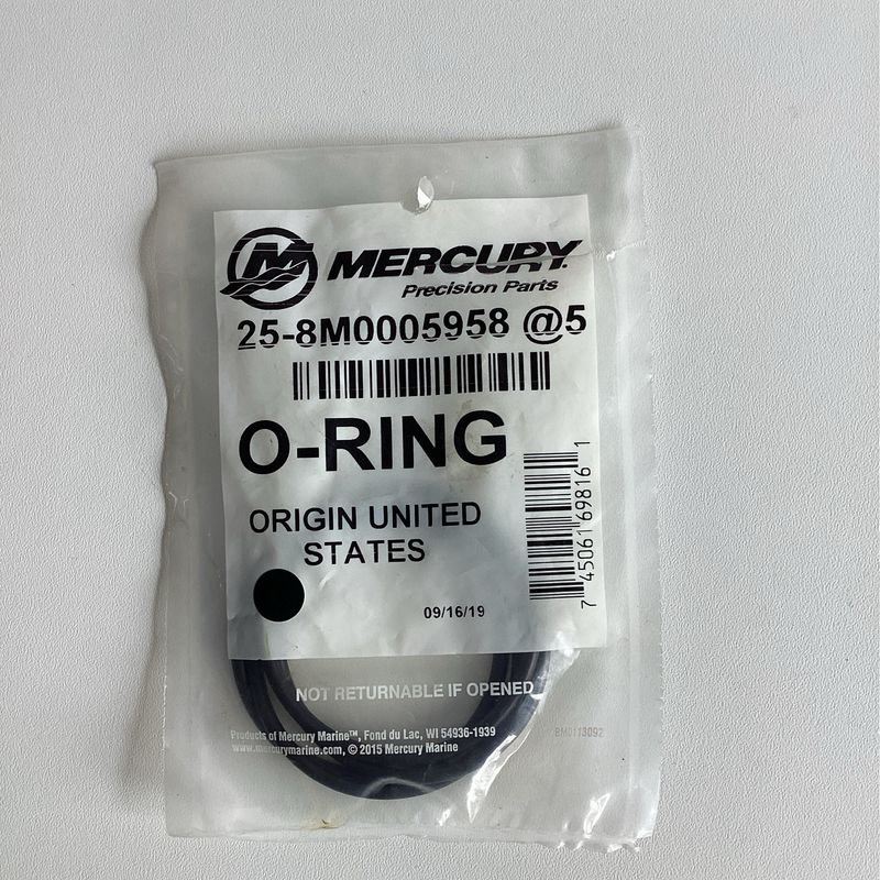 Mercury 8M0005958 O-Ring