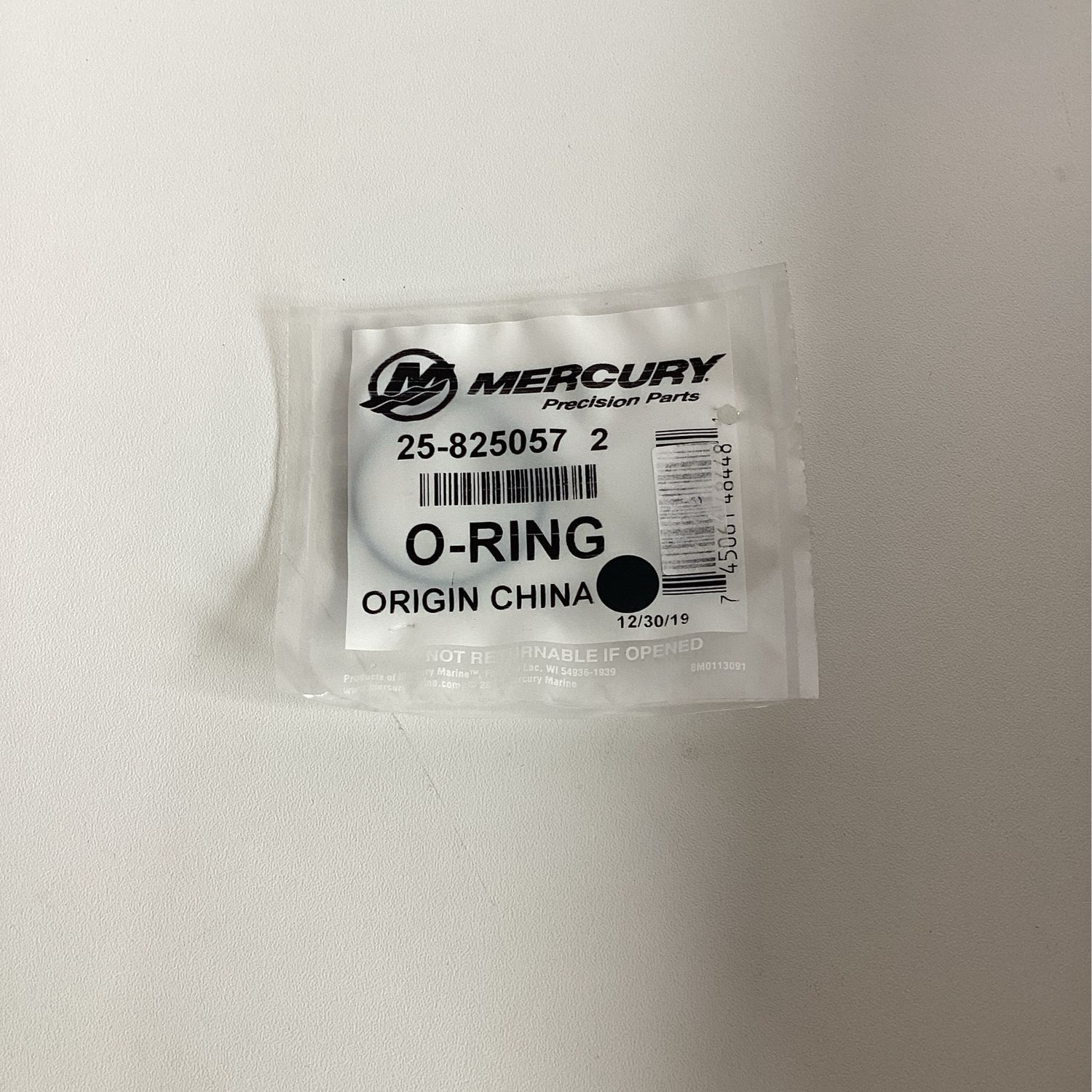 Mercury 8250572 O-Ring